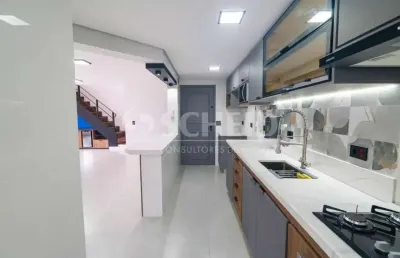 Cobertura a venda na vila mascote com 166m, 3 quartos 1 closet 1 suíte e 2 vagas