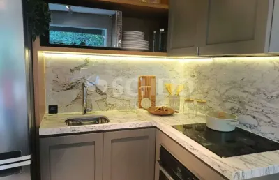 Flat com 2 quartos à venda na Rua do Estilo Barroco, --, Brooklin, São Paulo