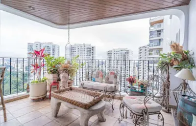 Apartamento a venda no jardim marajoara , com  280 m² . 04 quartos sendo 4 suítes .3 vagas .