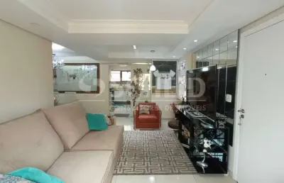 Vila mascote: apartamento com 124 m² com 3 dormitórios sendo 1 suíte, 2 vagas.