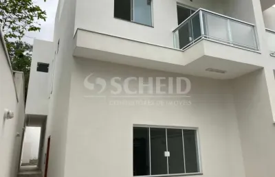 Lindo sobrado novo no jd belgica 3 suites 182m total moderna com um amplo quintal!!