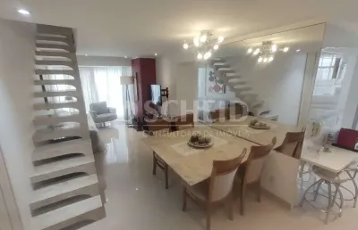 Maravilhosa cobertura 144m piscina e churrasqueira privativa 2 vgs