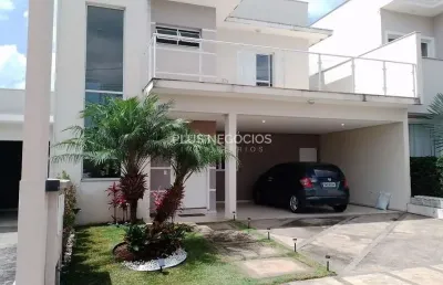 Casa à venda no residencial villa do bosque: 3 dormitórios, sendo 3 suítes, 220m² de área útil, aca
