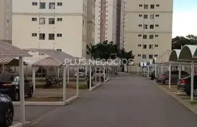 Apartamento térreo no condomínio brisa do parque 1 com garden, 2 quartos, garagem, academia, piscin