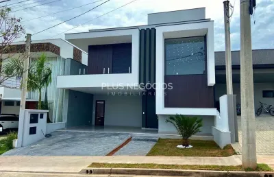 Casa excepcional com 3 suítes e piscina no condomínio ibiti reserva, sorocaba - sp