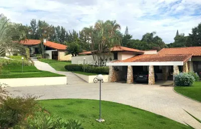 Luxuosa casa de condomínio com 6 dormitórios no condomínio chácara santa maria, votorantim
