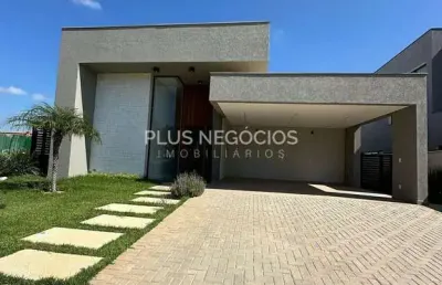 Casa em condominio à venda, alphaville nova esplanada, votorantim, sp