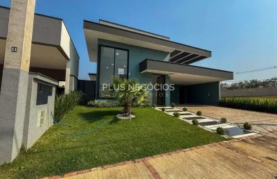 Casa térrea com piscina, armários na cozinha e 3 suítes à venda, cyrela landscape, votorantim, sp