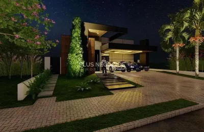 Excelente casa térrea com 3 suítes, piscina e escritório, alphaville nova esplanada 3, votorantim -