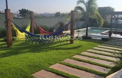 Casa térrea à venda no condomínio fazenda imperial em sorocaba – 4 suítes, piscina aquecida e área
