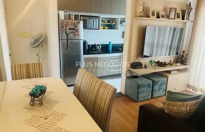 Apartamento à venda no condomínio residencial passeo - 2 dormitórios, 1 banheiro, 63m² de área útil