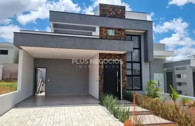 Casa terrea à venda 3 dormitorios piscina area gourmet, jardim novo horizonte, sorocaba, sp