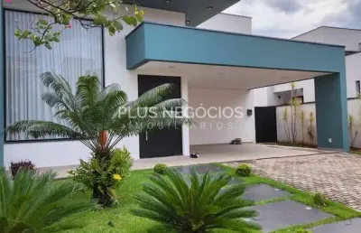 Casa para locação 3 suites area gourmet e piscina , alphaville nova esplanada, votorantim, sp