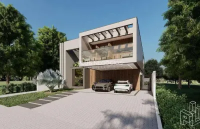 Casa à venda no alphaville nova esplanada 3 - 3 dormitórios, 3 suítes, 318,11m² de área útil, confo
