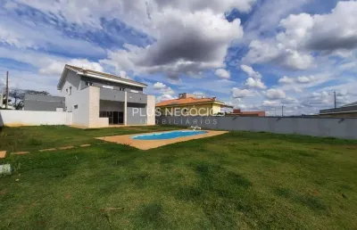 Casa de alto padrão no condomínio solar do bosque – 4 quartos, área gourmet, piscina, garagem para