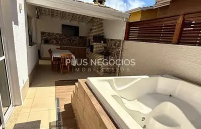 Casa cond. reserva olga com 3 dorms, gourmet completa e hidro para 5 pessoas | av. são paulo | acei