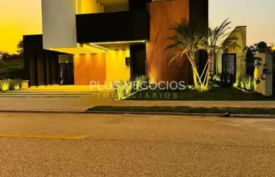 Casa alto padrão para venda e locação 3 suítes área gourmet piscina  alphaville castello, vila mart