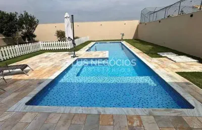 Casa térrea de alto padrão para venda e locação no condomínio fazenda imperial – 3 suítes, piscina,