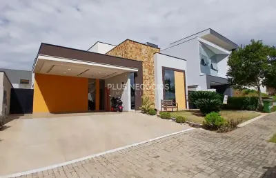 Casa para venda e locação 4 suites area gourmet piscina, alphaville nova esplanada, votorantim, sp