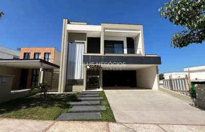 Casa alto padrão à venda no condomínio cyrela landscape votorantim/sp – 4 suítes, piscina, escritór