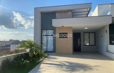 Casa em condomínio fechado com 3 quartos à venda na Rodovia Emerenciano Prestes de Barros, 5, Caguassu, Sorocaba