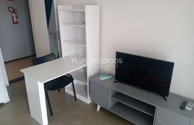 Excelente studio mobiliado para locação, jardim faculdade, sorocaba, sp