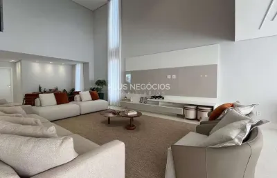 Mansão alto padrão à venda no alphaville nova esplanada 1 – 4 suítes e lazer completo - votorantim/
