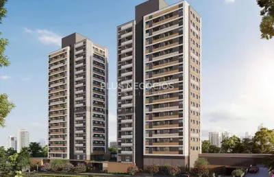 Hub campolim: studio 45m² com vaga e depósito – entrega 2028