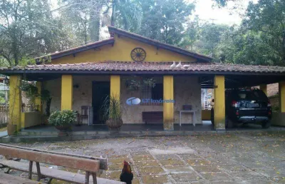 Chácara com 3 dormitórios à venda, 6000 m² por r$ 870.000,00 - jardim são gabriel - jacareí/sp