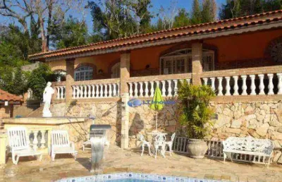 Chácara com 6 dormitórios, 7700 m² - venda por r$ 1.900.000,00 ou aluguel por r$ 18.000,00/mês - chácaras reunidas igarapés - jacareí/sp