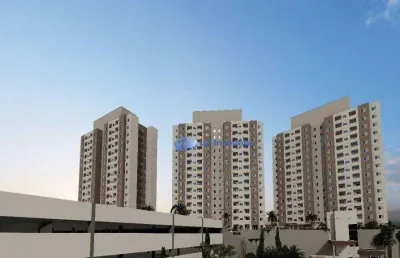 Apartamento com 2 dormitórios à venda, 47 m² por r$ 274.600,00 - loteamento jardim sol nascente - jacareí/sp