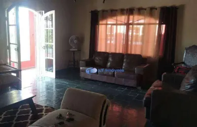 Chácara com 5 dormitórios à venda, 2100 m² por r$ 800.000,00 - chácaras reunidas canadá - santa isabel/sp