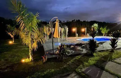 Chácara à venda, 8000 m² por r$ 800.000,00 - rio abaixo - jacareí/sp