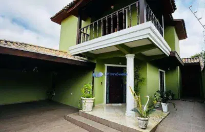 Sobrado com 4 dormitórios à venda, 260 m² por r$ 850.000,00 - cidade jardim - jacareí/sp