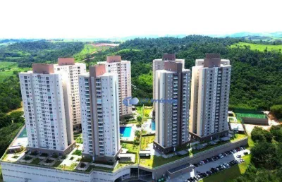 Apartamento com 2 dormitórios para alugar, 52 m² por r$ 2.288,50/mês - pagador de andrade - jacareí/sp