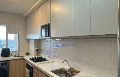 Apartamento com 2 dormitórios à venda, 55 m² por r$ 300.000,00 - parque santo antônio - jacareí/sp