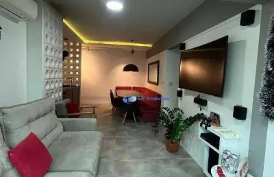 Apartamento com 3 dormitórios para alugar, 83 m² por r$ 4.642/mês - jardim califórnia - jacareí/sp