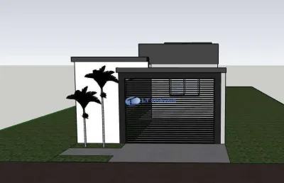 Casa com 2 dormitórios à venda, 50 m² por r$ 320.000,00 - jardim novo amanhecer - jacareí/sp