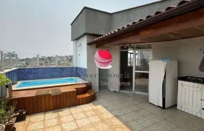 Cobertura com 4 quartos à venda na rua joão bernardino santos, 81, jardim paquetá, belo horizonte por r$ 760.000