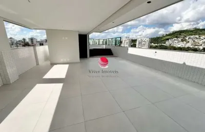 Cobertura com 5 quartos à venda na rua castelo de alcobaça, 330, castelo, belo horizonte por r$ 2.747.000