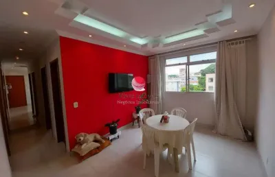 Apartamento com 3 quartos à venda na rua ramos de azevedo, 354, caiçara, belo horizonte por r$ 420.000