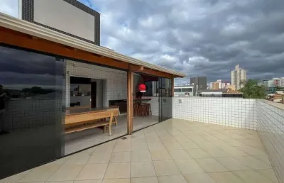 Cobertura com 4 quartos à venda na rua cantor luiz gonzaga, 198, castelo, belo horizonte por r$ 1.200.000