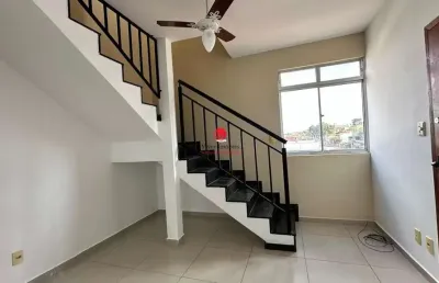 Cobertura com 3 quartos à venda na rua santa maria, 388, pedra azul, contagem por r$ 530.000