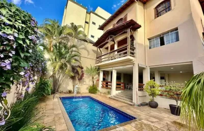 Casa com 5 quartos à venda na rua desembargador alarico barroso, 555, ouro preto, belo horizonte por r$ 2.300.000