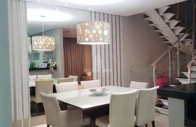 Casa à venda com 03 quartos sendo 1 suíte máster com closet e 03 vagas de garagem, no bairro jardim
