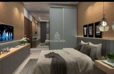 ## apartamento à venda com 2 quartos sendo 1 suíte, 2 vagas de garagem, em frente ao parque das águ