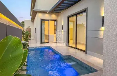 ** casa à venda, condomínio belvedere ii com 03 suítes , localizado no bairro: jardim imperial,cuia