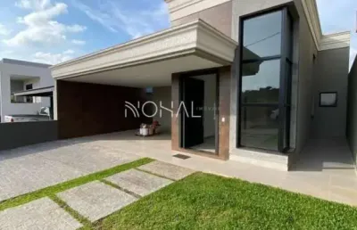 Casa de condomínio em condomínio à venda em ponta grossa - pr