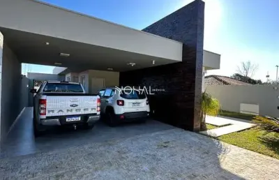 Casa em condomínio fechado com 3 quartos à venda na Rua Ludovico Szesz, 583, Chapada, Ponta Grossa