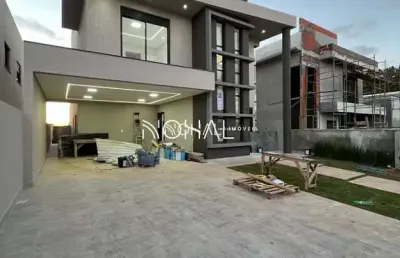 Residência com 4 quartos sendo 3 suites 1 master no condomínio fontana di trevi